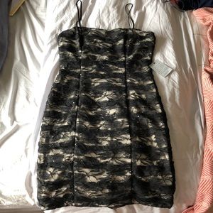 Lacey body con dress